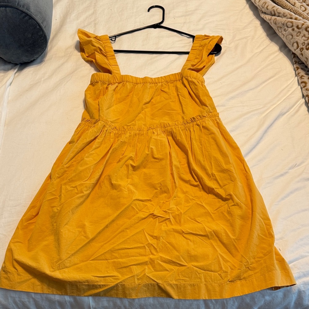 Madewell Summer gold dress